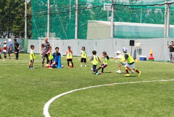 ☆いよいよサッカーボールを持って本番モードに！☆