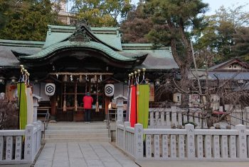 芦屋神社拝殿
