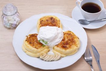 CUICUIのスフレパンケーキ